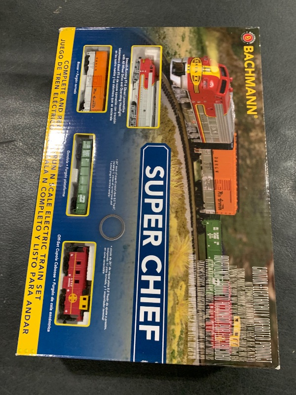 Photo 1 of Bachmann Trains - Super Chief Ready To Run Electric Train Set - N Scale