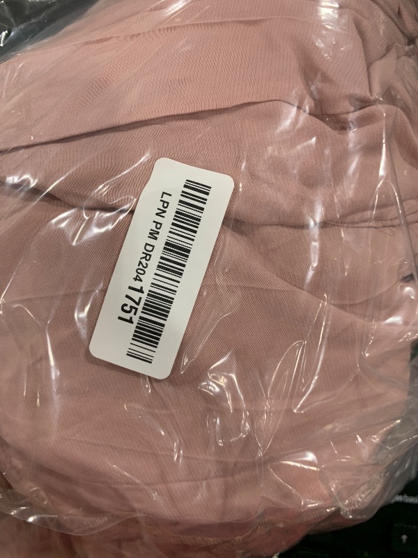 Photo 1 of Berydress Women's Casual Beach Summer Dresses Solid Cotton Flattering A-Line Spaghetti Strap Button Down Midi Sundress (M, 6046-Pink Dot)