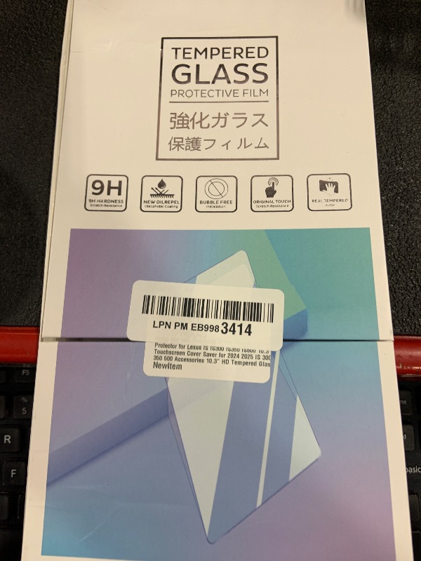 Photo 1 of CDEFG Tempered Glass for 2024 2025 Lexus IS 300 350 500 Screen Protector, 10.3" Touchscreen, for IS300 IS350 IS500 Accessories