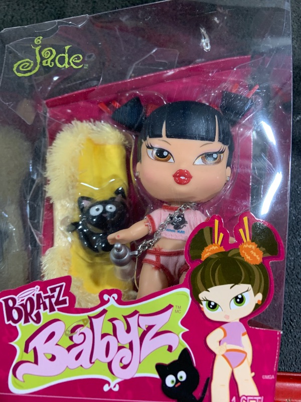 Photo 1 of Bratz Babyz Jade Collectible Fashion Doll with Real Fashions and Pet