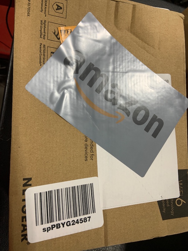 Photo 1 of NETGEAR 4-Stream WiFi 6 Router (R6700AX) – Security Features, AX1800 Wireless Speed (Up to 1.8 Gbps), Covers up to 1,500 sq. ft., 20 devices