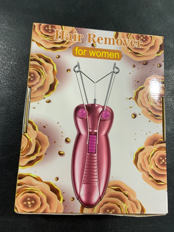 Photo 1 of WAYCOM Ladies Facial Hair Remover Electric Women's Beauty Epilator Facial Threading Hair Removal Shaver Face Massager Pull Faces Delicate Device Depilation -Birthday Christmas Day Present(Purple)