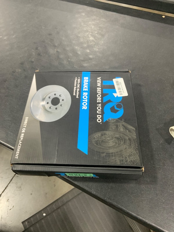 Photo 1 of TRQ Rear Brake Rotors Set Solid Compatible with 1997-2001 Acura Integra 2002-2006 RSX 1998-2002 Honda Accord 2004-2005 Civic