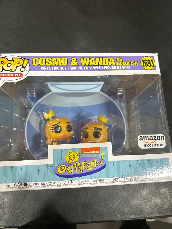 Photo 1 of Funko Pop Moment: Fairly Odd Parents - Cosmo and Wanda as Goldfish - Amazon Exclusive - Collectable Vinyl Figure - Gift Idea - Official Merchandise - Toys for Kids & Adults