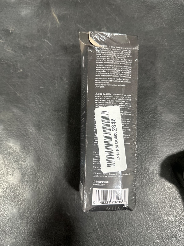 Photo 1 of LG LT1000P - 6 Month / 200 Gallon Capacity Replacement Refrigerator Water Filter (NSF42, NSF53, and NSF401) ADQ74793501, ADQ75795105, AGF80300704, or AGF80300705 White