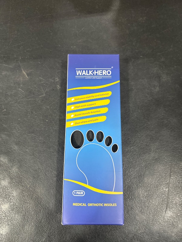 Photo 1 of Plantar Fasciitis Insoles for Men Women - Orthotics Inserts, Shoe Insoles Arch Support Flat Feet Inserts Work Boot Insoles for Standing All Day (Mens 9-9 1/2 | Womens 11-11 1/2)