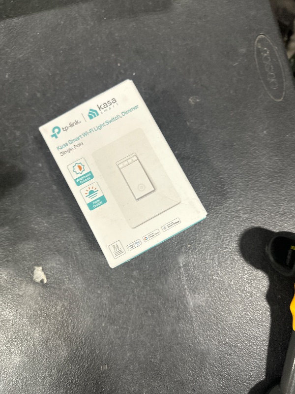 Photo 1 of Kasa Smart Dimmer Switch HS220, Single Pole, Needs Neutral Wire, 2.4GHz Wi-Fi Light Switch Works with Alexa and Google Home, UL Certified, No Hub Required, 1 Pack