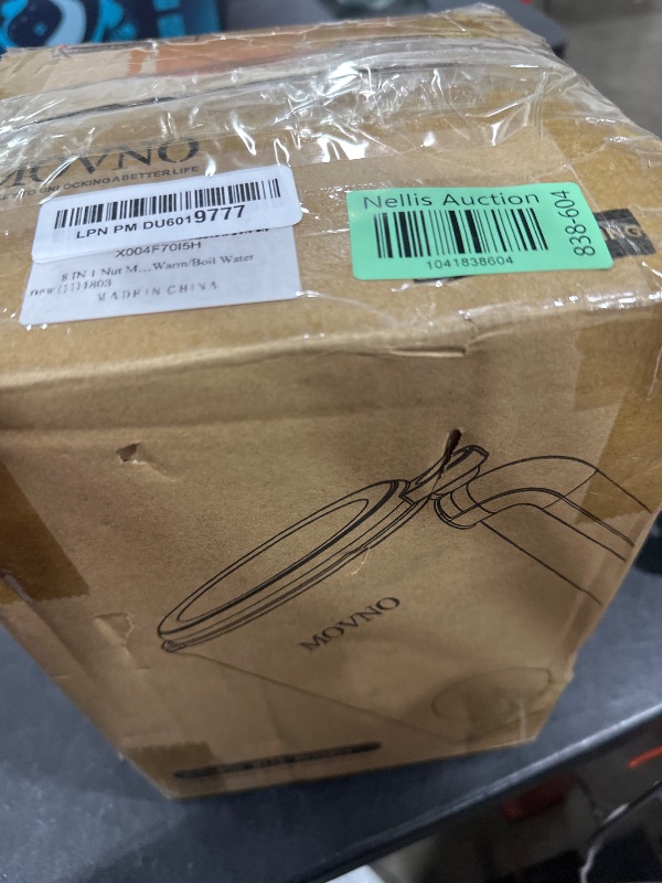 Photo 1 of 8 IN 1 Nut Milk Maker Machine, 1000ml Capacity Homemade Almond, Oat, Coconut, Soy, Plant Based Milks and Non Dairy Beverages, Automatic Soy Milk Maker Blender with Delay Start/Keep Warm/Boil Water