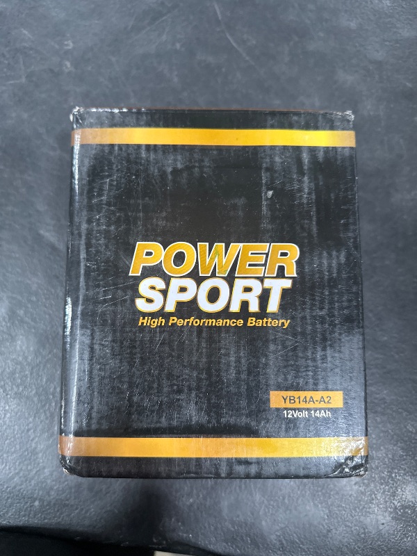 Photo 1 of ExpertPower EB14A-A2 YB14-A2 12V14Ah Replacemnt Battery BTX14AH-BS, YTX14AH-BS, UB14-A2, YB14-B2