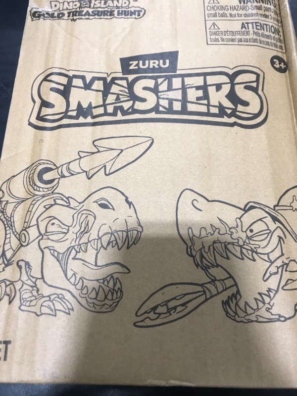Photo 1 of Smashers Dino Island Gold Treasure Hunt (Orange) by ZURU - Interactive Collectable Treasure Hunt Themed Toy