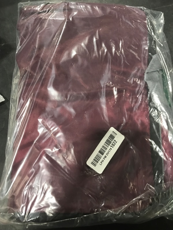 Photo 1 of BAGAIL 4 Set/6 Set/8 Set Compression Packing Cubes Travel Accessories Expandable Packing Organizers (Cloth Pattern, 4-Burgundy)
