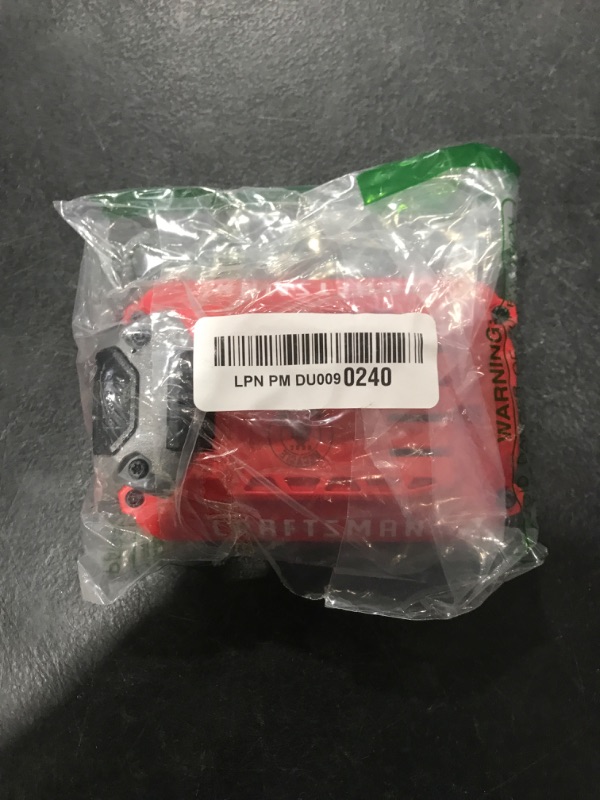 Photo 1 of CRAFTSMAN V20 Lithium Ion Battery, 2.0-Amp Hour, 2 Pack (CMCB202-2)