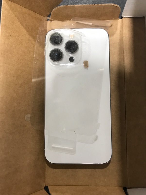 Photo 1 of Apple iPhone 13 Pro, 256GB, Silver - Unlocked (Renewed)