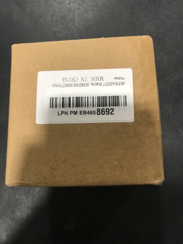 Photo 1 of 4681EA2001T OEM Washer Drain Pump Motor Replacement for Kenmore & LG - AP5328388 4681EA1007G 4681EA1007D - Fits WM2101HW WM3270CW WM3431HS WM3770HVA Washing Machines