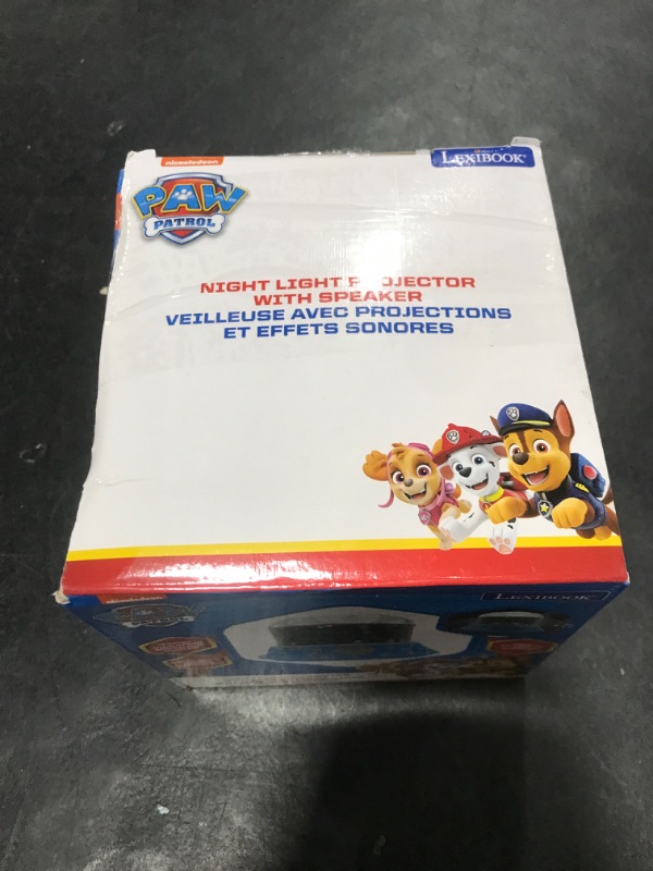 Photo 1 of LEXiBOOK - Paw Patrol, Nightlight Projector with Speaker, Luminous projections on The Ceiling, Paw Patrol Icons, Kids Bedroom lamp, Color Decorative Light - NLJ035PA