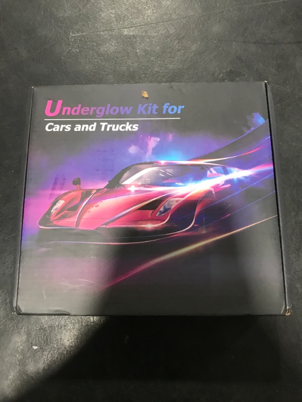 Photo 1 of Livtee Underglow LED Lights Kit, RGB Strip Lights with App Control for Music and DIY Modes, Under Glow Kit for Cars, Vans, SUVs, and Trucks