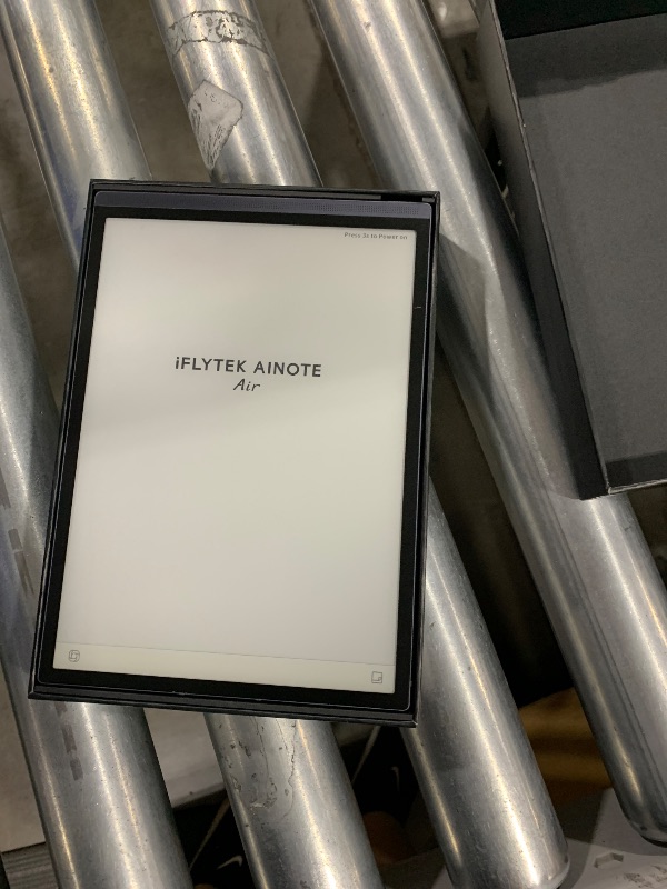 Photo 1 of iFLYTEK AINOTE Air 2, 8.2-inch AI Note-Taking Tablet Writing Paper Tablets, Digital Notebook with Pen, Voice-to-Text Transcription, Multi-Languages Chatgpt Support, Supernote for Meetings & Study