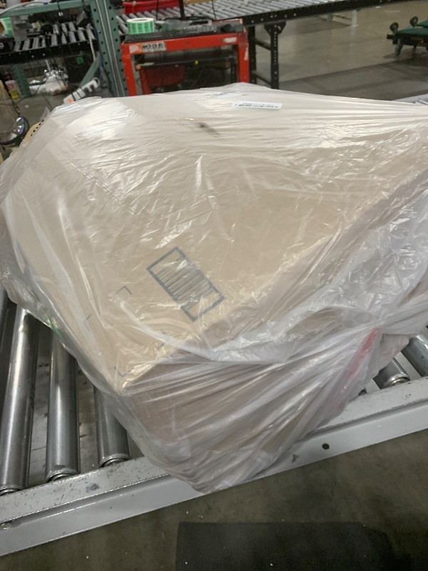Photo 1 of Dogbed4less Extra Large True Orthopedic Gel Memory Foam Dog Bed, Waterproof Liner and Durable Brown Cover, XL 47X29X4 Inch Fit 48"X30" Crate
