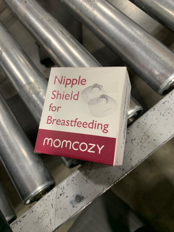 Photo 1 of Momcozy Contact Nipple Shields, 100% Food-Grade Silicone for Breastfeeding Moms, Ultra-Thin & Super-Soft, Made Without BPA/BPS, Include Carry Case, 20mm