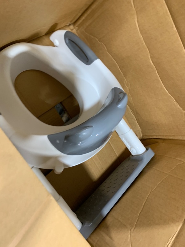Photo 1 of Grey 8838 Potty Training Seat with Ladder
