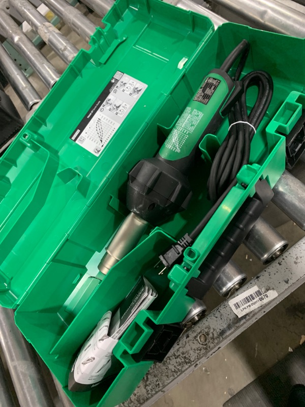 Photo 1 of Leister Triac ST 141.228 Plastic Welder With Carrying Case