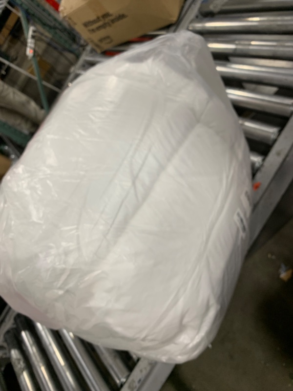 Photo 1 of SOPAT Mattress Topper Short Queen Size Extra Thick Mattress Pad 8-21" Deep Pocket Soft Down Alternative Fill Mattress Protector Pillow Top Mattress Cover (60x75 Inches, White)