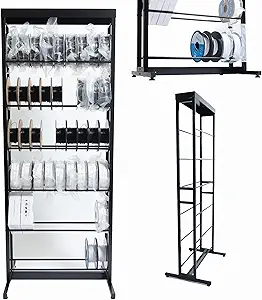 Photo 1 of Filament Storage Rack for 3D Printer Filament Holds 54 Spools (9 x 1Kg Per Shelf x 6 Shelves)