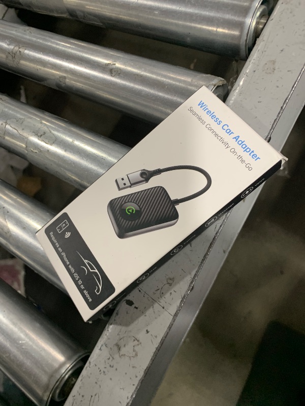Photo 1 of Shsuert Wireless CarPlay Adapter 2024 Upgraded, Converts Factory Wired CarPlay to Wireless, Plug and Play Car Play Wireless Adapter, Compatible with iPhone Multi-User Seamless Connection