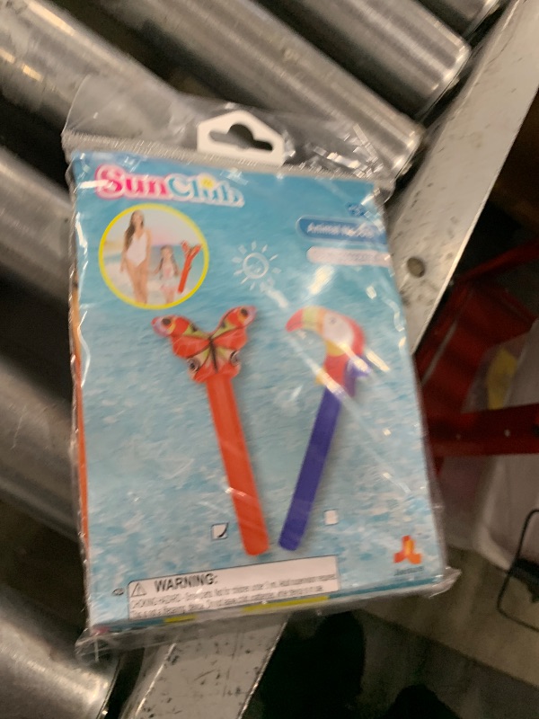 Photo 1 of DIMAR GARDEN Kids Inflatable Stick, Outdoor Blow Up Stick Balloons Toys for Swimming pool, Red