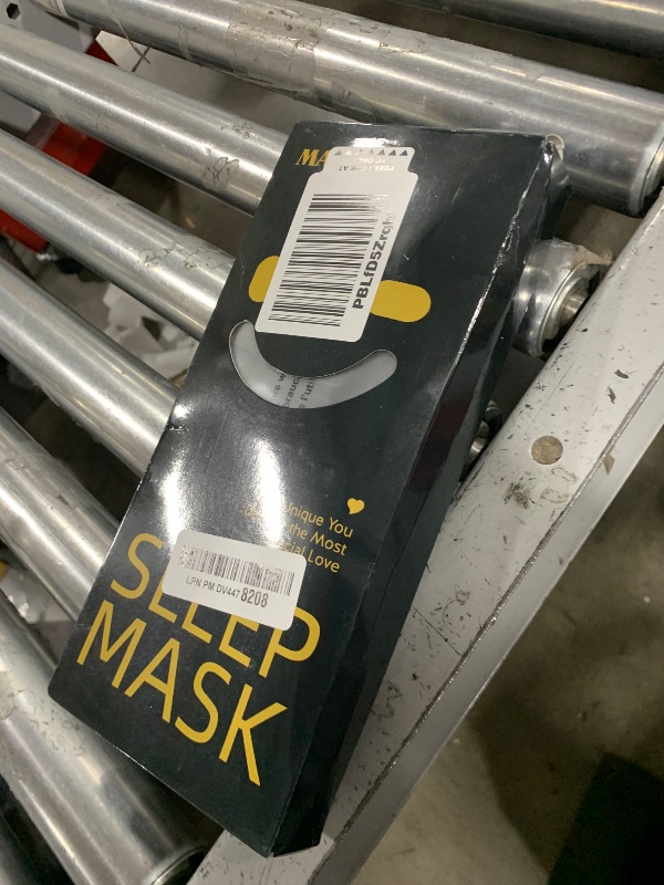 Photo 1 of MABAO 2 Packs Sleep Mask for Side Sleeper, Eye Mask for Sleeping Women Men, 3D Contoured Cup No Eye Pressure 100% Light Blocking Sleeping Mask with Adjustable Strap Night Blindfold Flight, Nap, Black