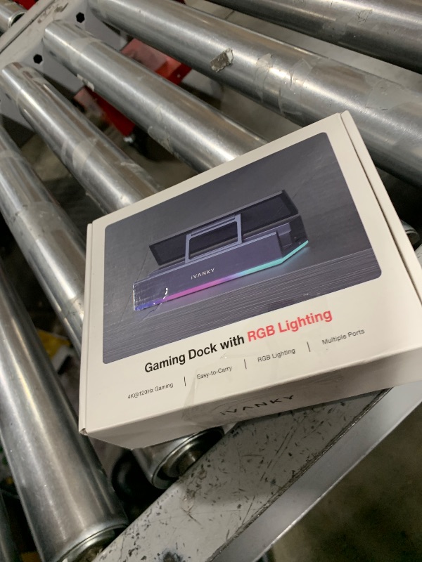 Photo 1 of iVANKY 14-in-1 RGB 4K@144Hz Docking Station for Steam Deck OLED/ROG Ally X/Lenovo Legion Go, Foldable Dock with HDMI Gigabit Ethernet 10Gbps USB 3.2, SD/TF Slots, 1Gbps Ethernet, 100W USB-C Charge