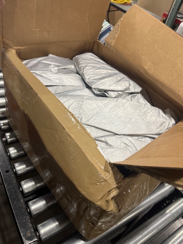Photo 1 of TUCAREST 6 Layers Full Car Cover for Pickup/Truck - Waterproof, Insulated, Anti-UV, Snow-Proof, Anti-Wind, All-Weather, Thickened Protection, up to 237 in