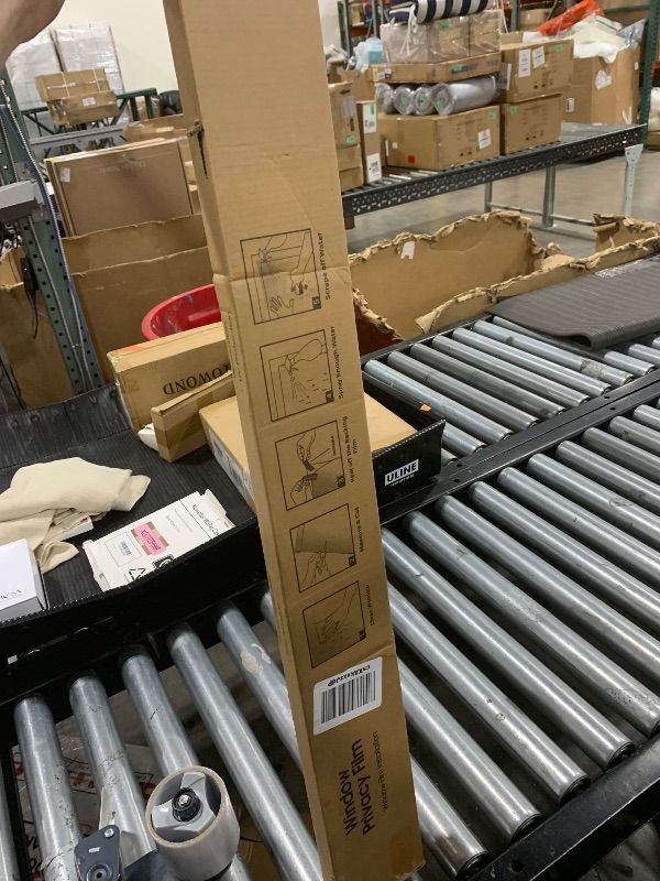 Photo 1 of KOGYAS 35"x78.7" Oneway window film for Home and Office Heat Control,Window Tint Film Removable Static Cling Can See Out Not In for Sun Blocking,Black-Sliver