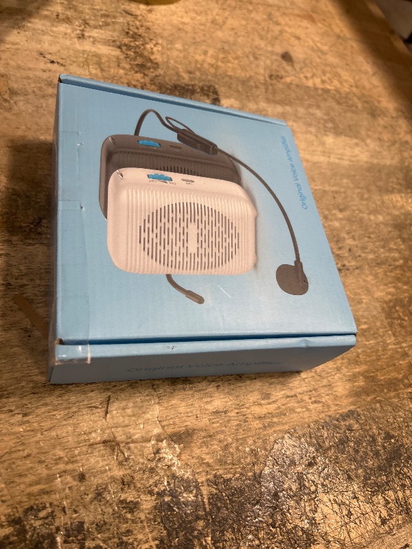 Photo 1 of (Black) Portable Rechargeable Voice Amplifier for Teachers, Coaches, Tour Guides, presentations, and Meetings with a Large Number of attendees
