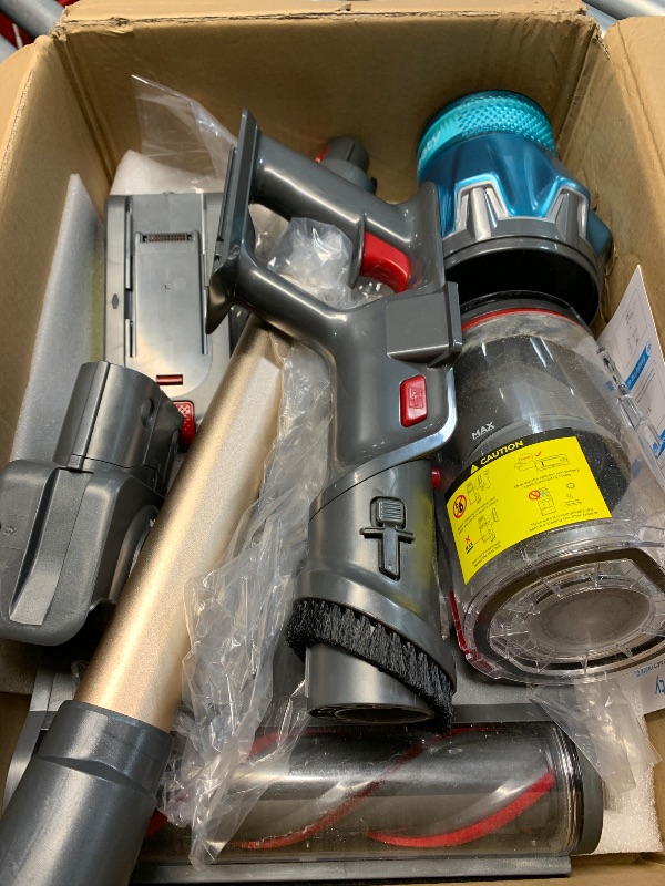 Photo 1 of (missing power cord) Cordless Vacuum Cleaner 550W/45Kpa, Stick Vacuum Cleaners 60 Mins Max Runtime with Charging Dock, Self-Standing 