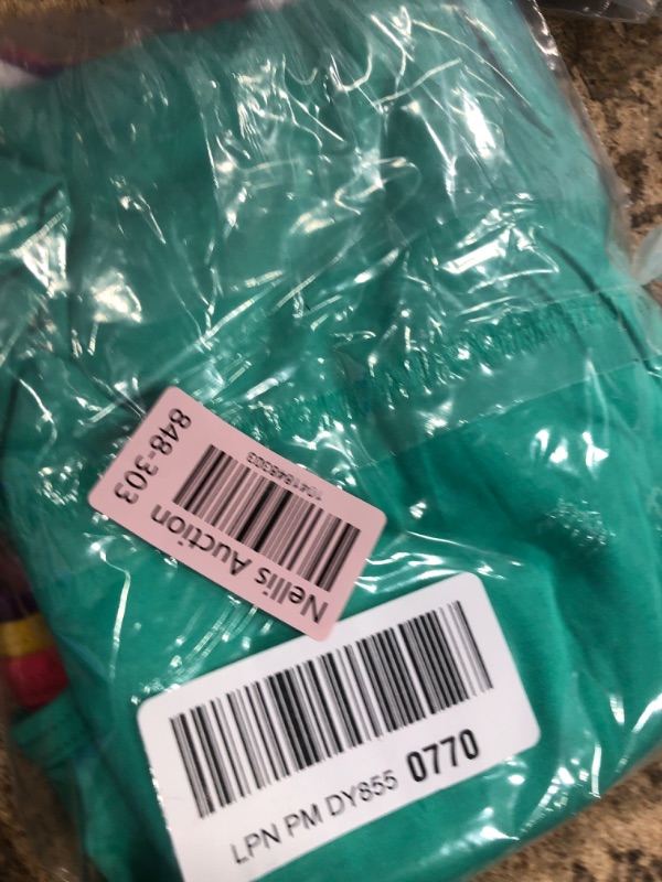 Photo 1 of 6 Pieces Girls Tank Top Sleeveless Racer Back Top Camisole Cami Undershirts(Bright Colors,7-8 Years)