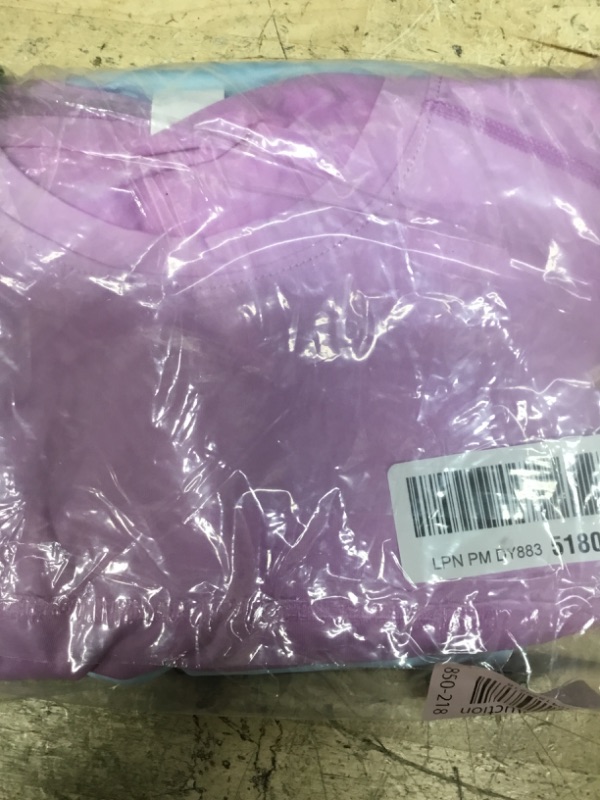Photo 1 of 3 Pack Long Sleeve Workout Shirts for Women, Moisture Wicking UV Sun Protection Athletic Running T-Shirts for Women Black/Purple/Light Blue 3P06-M