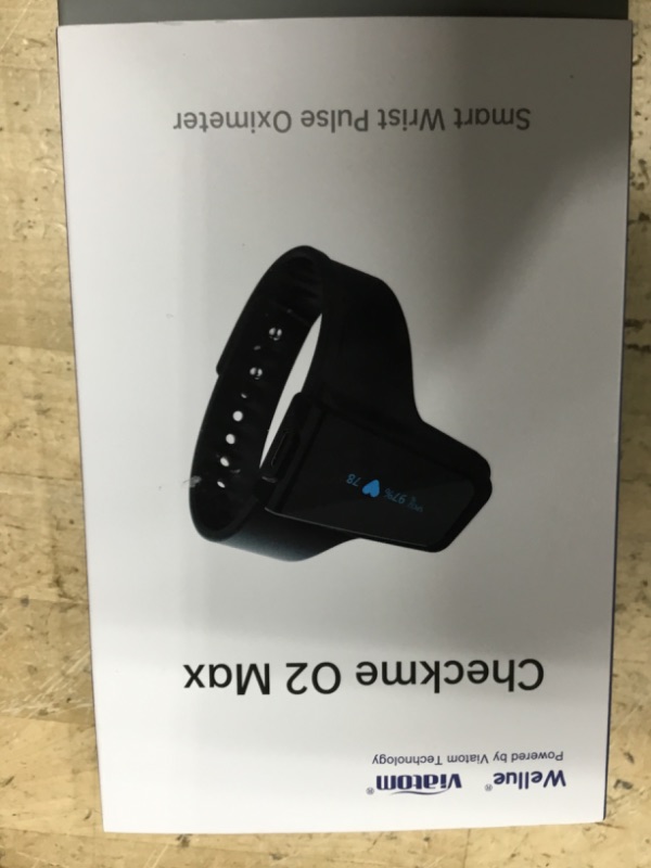 Photo 1 of (FUNCTIONAL/USED) Wellue O2 Pulse Oximeter with Smart Reminder | Blood Oxygen Saturation Monitor for SpO2 and Heart Rate Tracking Continuously, Bluetooth Finger Ring with Free APP &PC Report