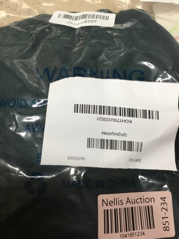 Photo 1 of (MEDIUM) (BAGGED) (STYLE IS SLIGHTLY DIFFERENT) Ezbelle Women's Off The Shoulder Short Sleeve Ribbed Casual Summer Bodycon Party Batwing Mini Dress Blackish Green Medium