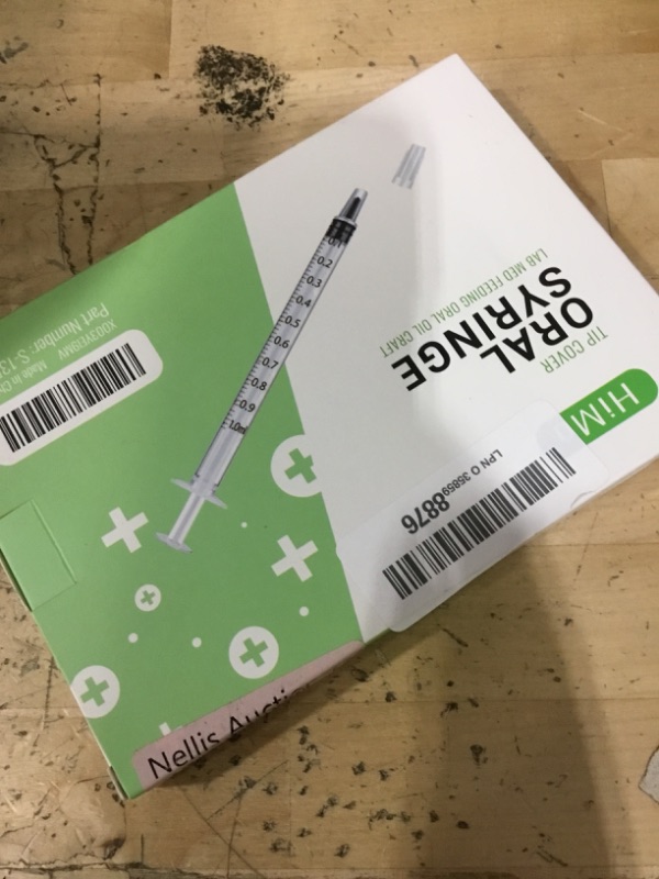 Photo 1 of 20 Pack 1ml Syringe with Cap for Liquid, 1cc Plastic Small Syringes with Cover, Non-Sterile, No Needle