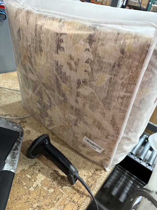 Photo 1 of phonzenuo 7x9 Washable Area Rug Boho Stain Resistant Rug for Living Room,Non-Slip Backing Rugs for Bedroom,Kitchen, Terracotta