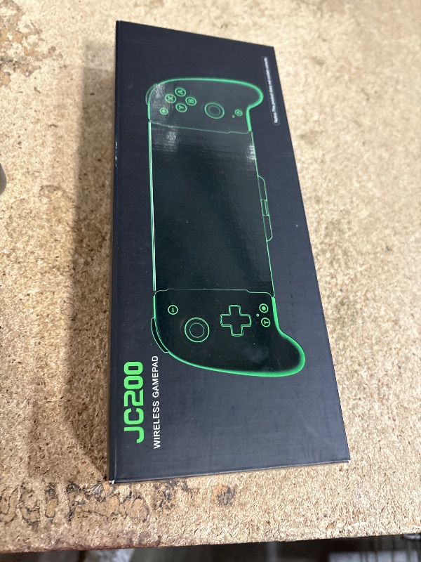 Photo 1 of **POSSIBLY FOR PARTS/LEVER DAMAGED** Switch Controllers Compatible with Nintendo Switch/OLED, One-Piece Joypad Controller Replacement for Switch Pro Controller with 9 Lights Color, Switch Remote for Users Who Prefer Handheld Mode