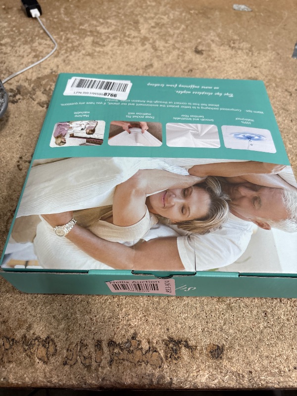 Photo 1 of 2 Pack Twin Size Premium Waterproof Mattress Protector, Soft Breathable Mattress Pad, Noiseless Waterproof Bed Cover - Stretch to 21" Fitted Deep Pocket Mattress Protection
