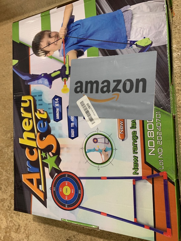 Photo 1 of 2 Pack Bow and Arrow Set for Kids, Light Up Archery Set with 14 Suction Cup Arrows, Archery Targets Outdoor Games for Kids Ages 4-8 8-12, Birthday Gifts Toys for 5 6 7 8 9 10 11 12 Year Old Boys Girls