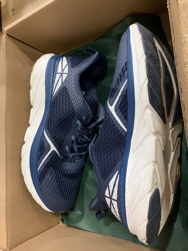 Photo 1 of ALLSWIFIT Men's Comfortable Walking Shoes Running Tennis Athletic Gym Workout Cross Training Sneakers,Size 11,Blue,SARR009M