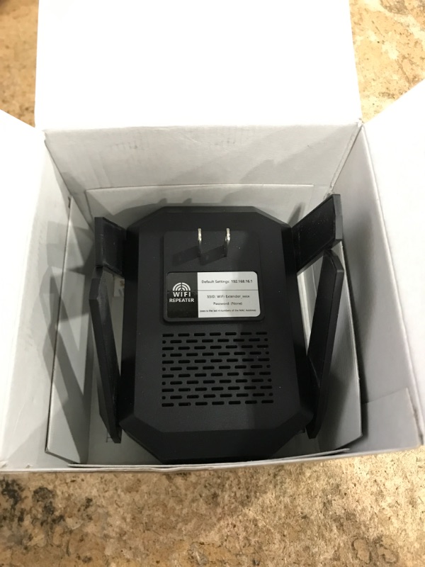 Photo 1 of 2025 AX3000 WiFi 6 Range Extender, WiFi Extender Signal Booster with Gigabit Ethernet Port, Dual Band (2.4G&5.8G) WiFi Repeater Cover up to 13888sp.ft, Faster Speed and Wider Cover, Quick Setup