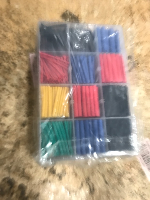 Photo 1 of 900 Pcs Wire Heat Shrink Tubing Kit, Industrial Heat-Shrink Tubing for Wires, 2:1 Marine Grade Heat Shrink Wrap, Premium Large Electrical Waterproof Heat Shrink Tape,12 Sizes 6Colored Assorted, DHOOZ