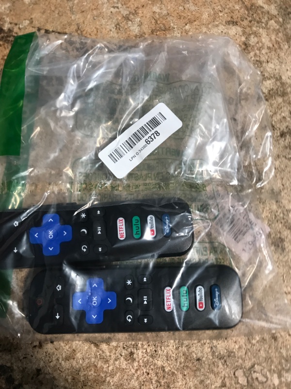 Photo 1 of (Pack of 2) Replacement-Remote-Control for Roku-TV,Compatible for TCL Roku/Hisense Roku/Onn Roku/Philips Roku Smart TVs(Not for Roku Stick and Box)