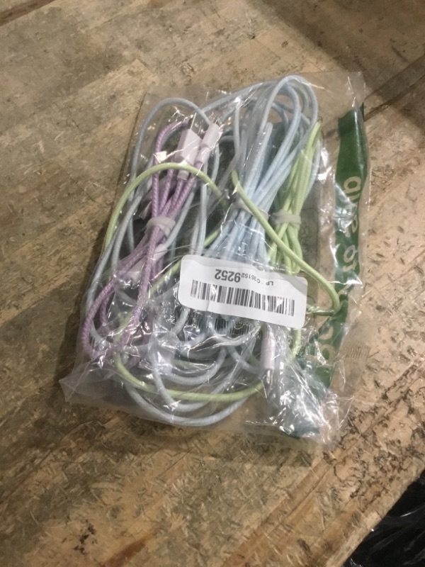 Photo 1 of [Apple MFi Certified] 6Pack 3/3/6/6/6/10 FT iPhone Charger Nylon Braided Fast Charging Pastel Cute Colors Lightning Cable Compatible iPhone 14 Pro/13 mini/13/12/11 Pro MAX/XR/XS/8/7/Plus/6S