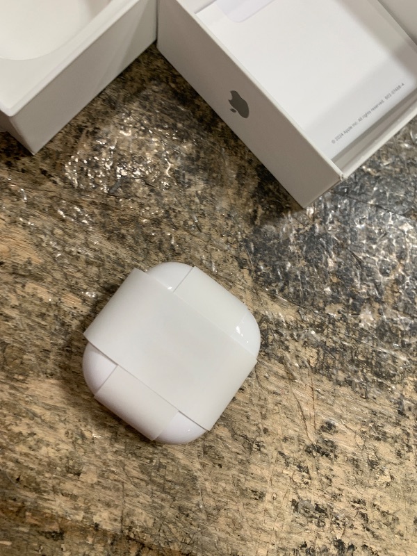 Photo 1 of *** LOCKED - CONNECTION ISSUE - FINAL SALE **** Apple AirPods 4 Wireless Earbuds, Bluetooth Headphones, with Active Noise Cancellation, Adaptive Audio, Transparency Mode, Personalized Spatial Audio, USB-C Charging Case, Wireless Charging, H2 Chip
